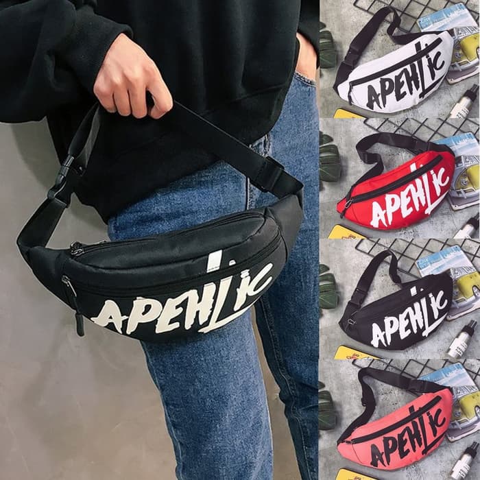 Tas Selempang apehlic Pria Wanita Tas Slempang Pria Wanita Waistbag Pria wanita Tas Selempang Waistbag Termurah a64