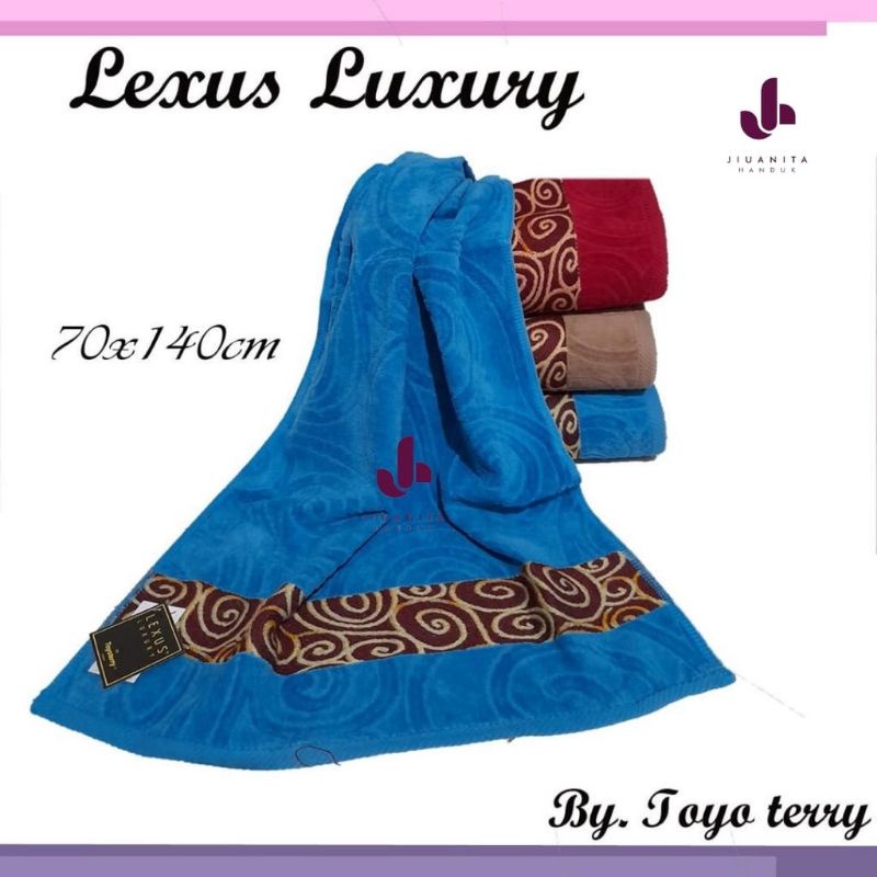 HANDUK LEXUS LUXURY || HANDUK MANDI DEWASA BESAR LEXUS LUXURY 70×140 STANDAR DAN JUMBO
