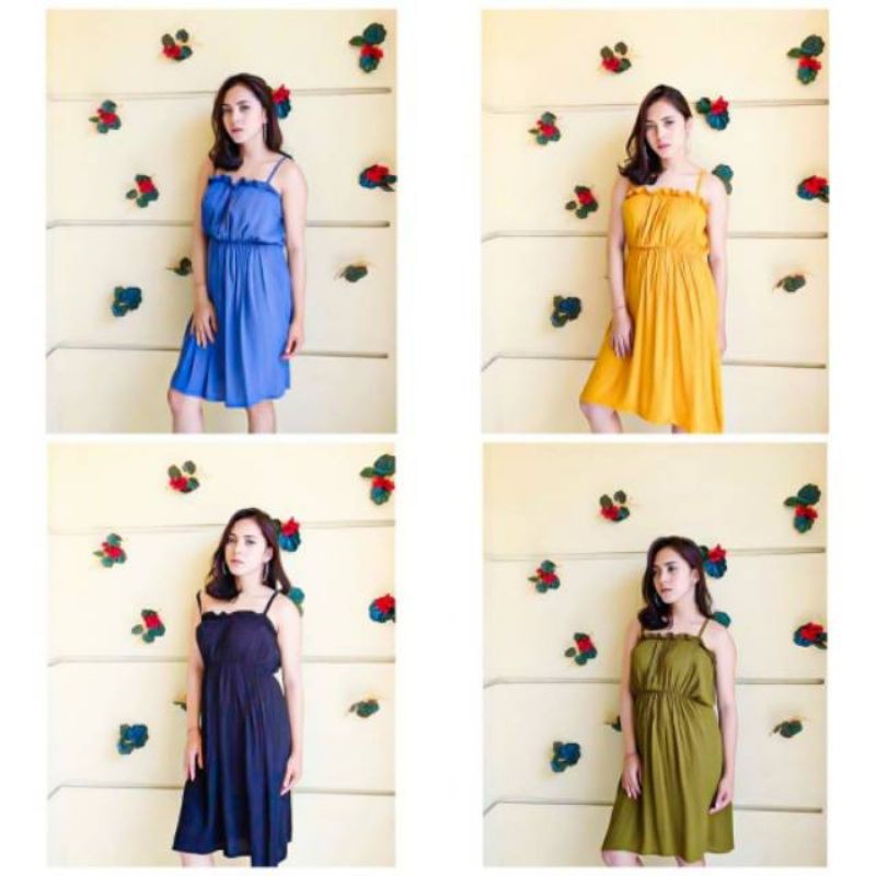 Dress Kemben Polos Bali