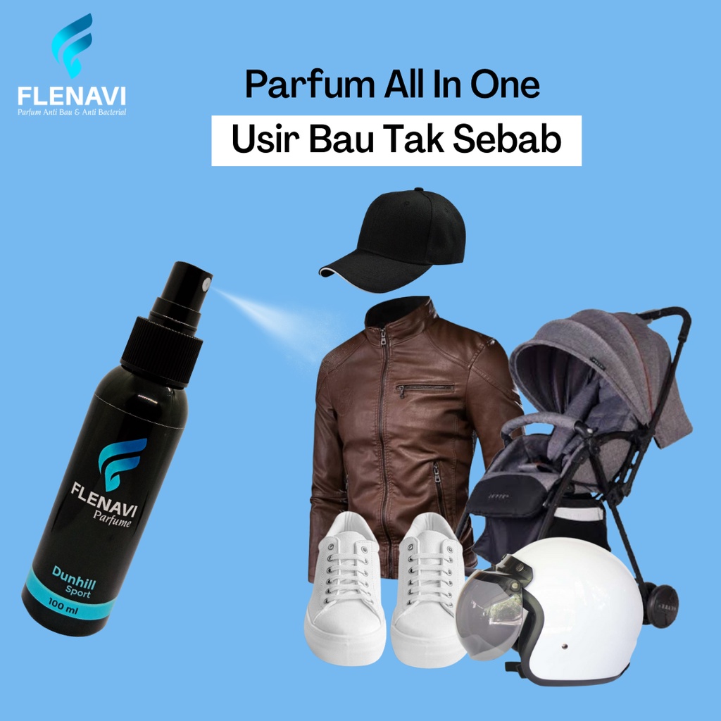 DISKON Flenavi Parfume- Parfum Jok Mobil Farfum Helm Sepatu Anti Bau dan Bakteri Aroma Dunhill Sport