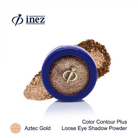 INEZ COLOR CONTOUR PLUS - LOOSE EYESHADOW POWDER