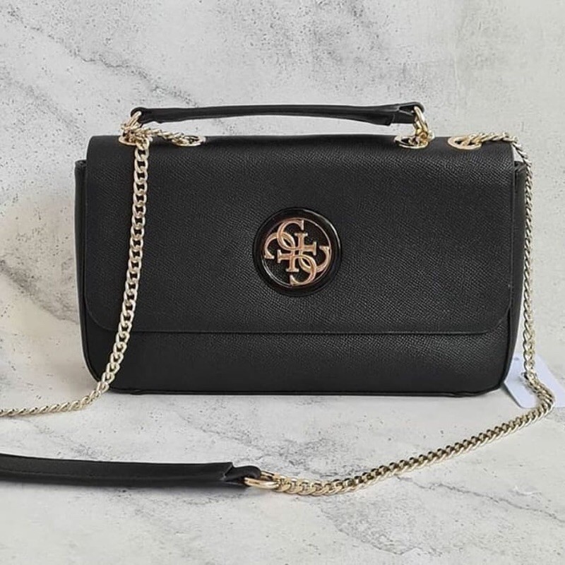 GUESS BAG BLACK RANTAI