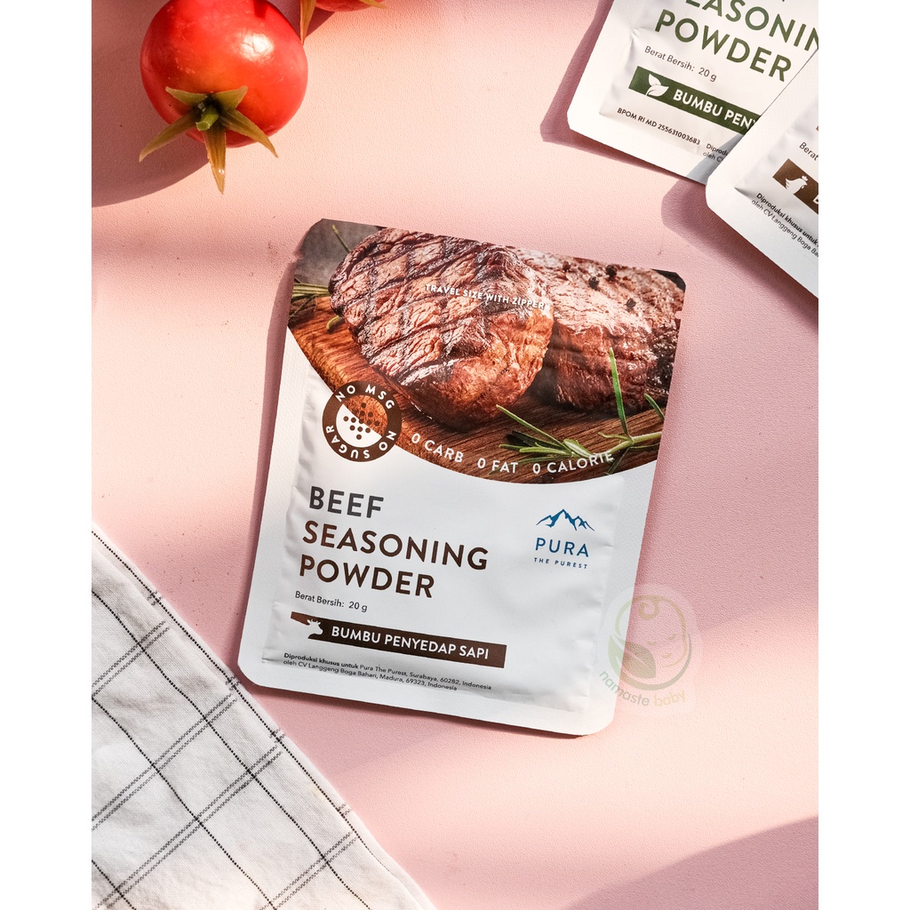 

MINI SIZE PURA SEASONING POWDER BEEF 20GR