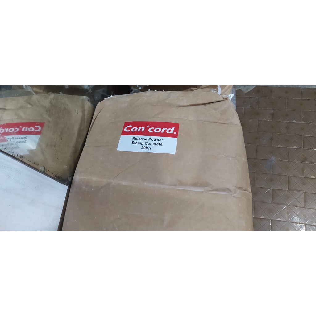 Release agent Bubuk stamp concrete 20kg/sak