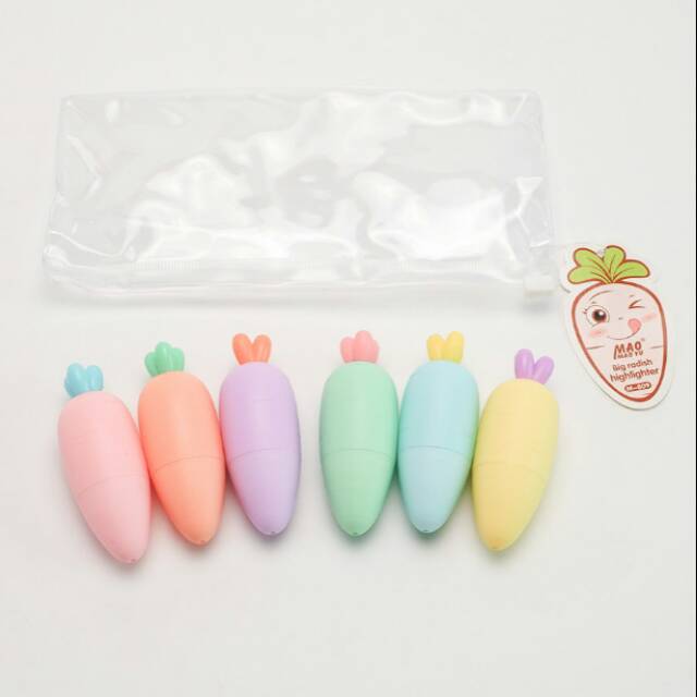 

Highlighter Wortel Warna-Warni
