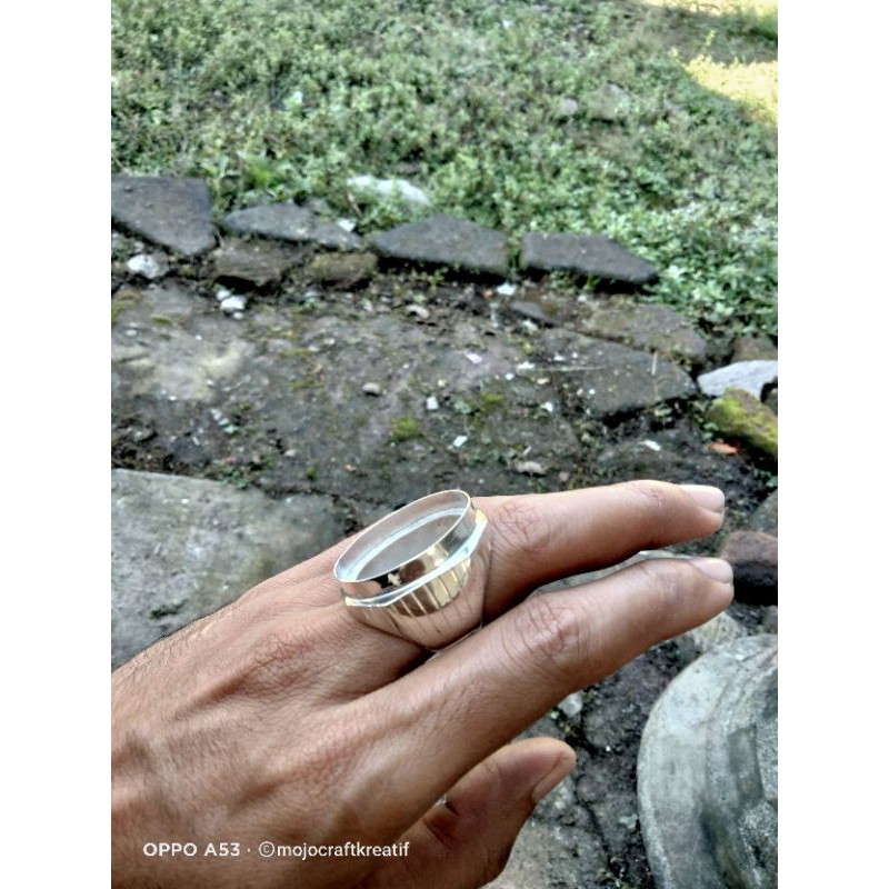 cincin emban custom kosongan dim. batu jumbo