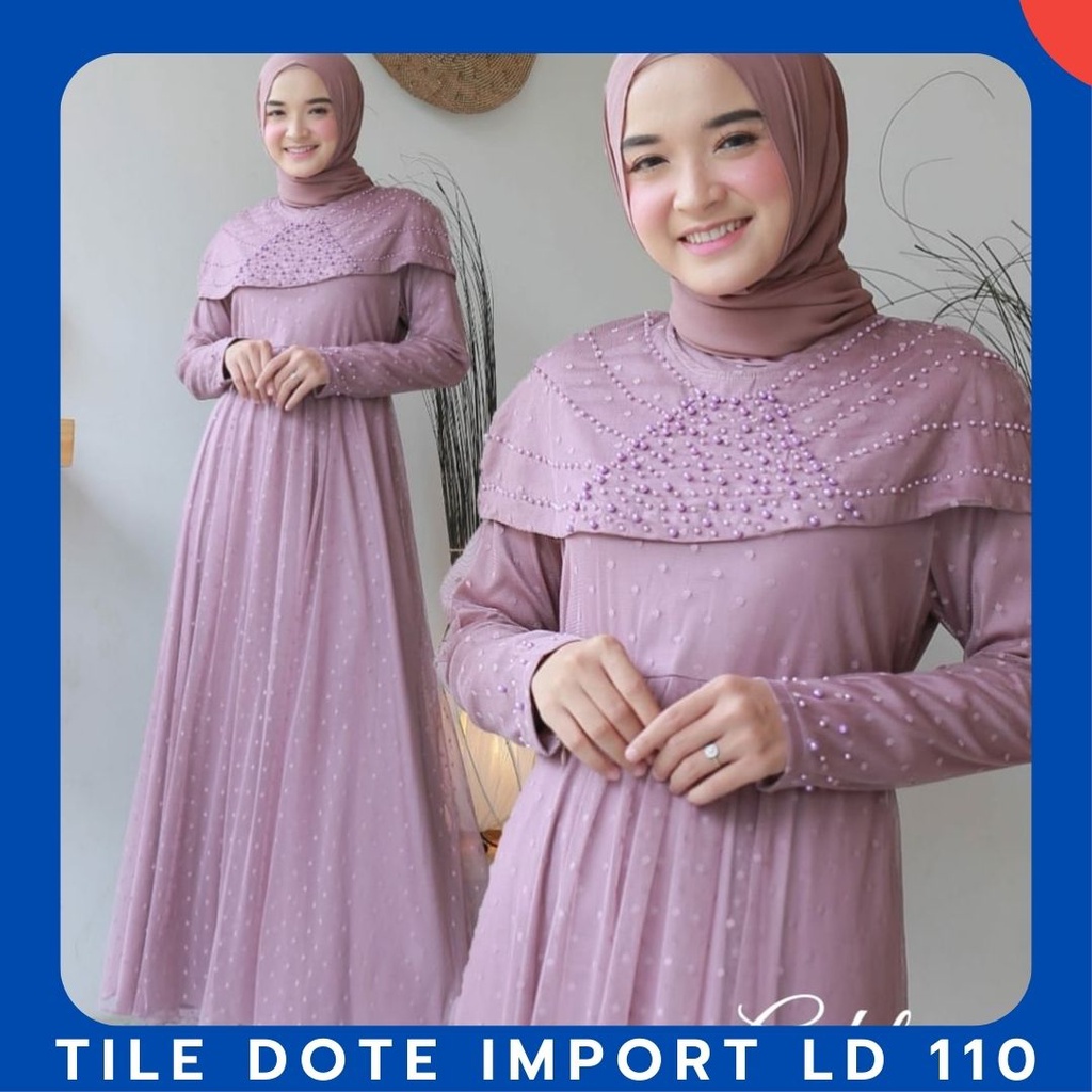 adelica maxy dress jumbo pakaian baju gamis long dres longdres maxi tile ld 110 bigsize over big siz