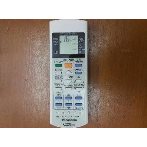 REMOT CONTROL AC PANASONIC INVERTEL ASLI PASTI KONEK
