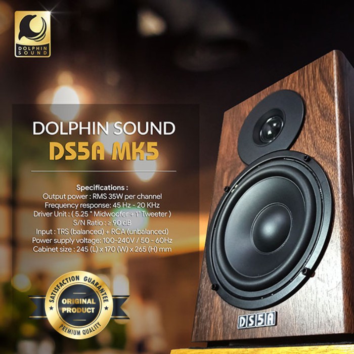 Speaker Monitor ISK DS5A/ DS-5A/ DS 5A Original