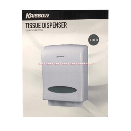 Krisbow Tissue Dispenser Tempat Tisu Box Kotak Putih Tissu Di Dinding Untuk Samping Wastafel Kris Bow Dispencer Persegi White Tisu Tissu