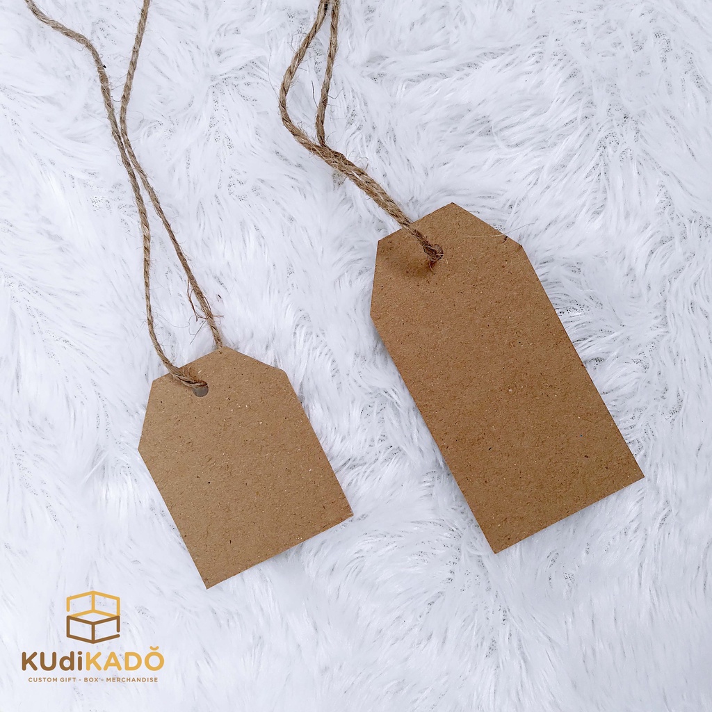 Hang tag Polos label produk / baju  / kado / gift vintage aesthetic