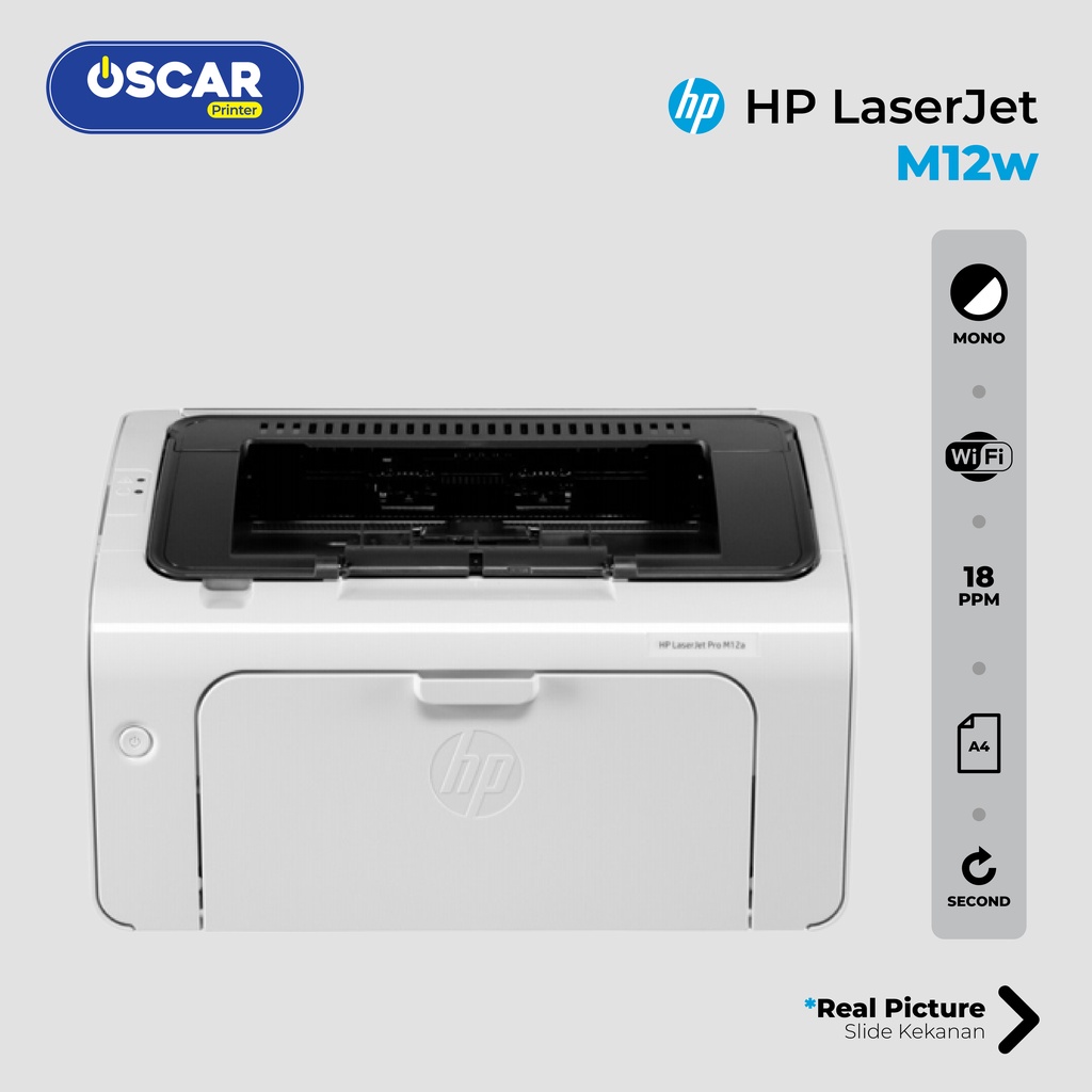 Printer Mono HP Laserjet Pro M12w