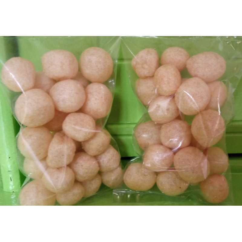 

Cemilan/Makanan Ringan/Keripik/Endog Lewo Porsi Kecil Pedas Asli Garut Renyah Murah