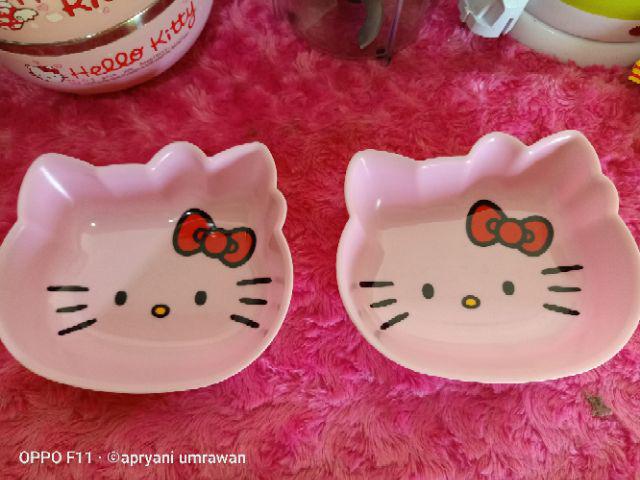 Piring Makan/piring Sup Karakter Hello Kitty 9