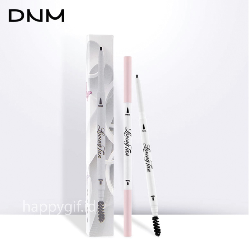 DNM Eyebrow Pensil Alis Original 1,5mm Kepala Ganda 6 Warna LA052