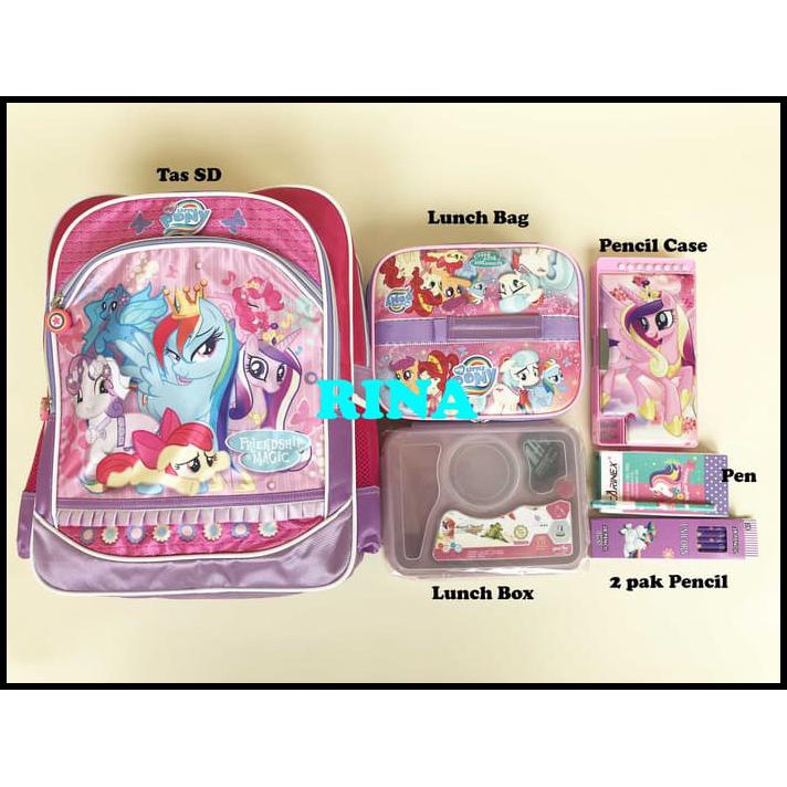

GROSIR OPEN Paket Mantul - Tas, Kotak Pensil, Pen, Pensil, Tas Bekal, Kotak Bekal -