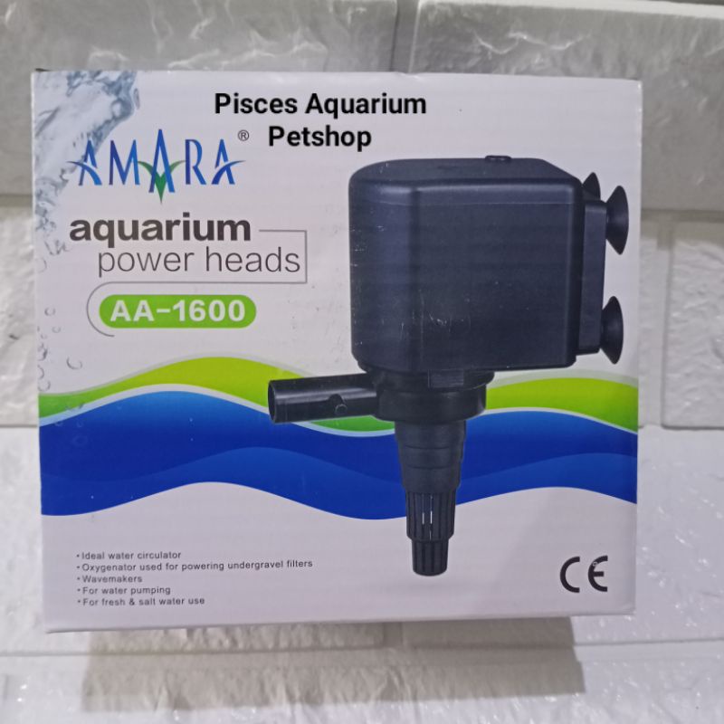 AMARA AA 1600 POWER HEADS FILTER AQUARIUM