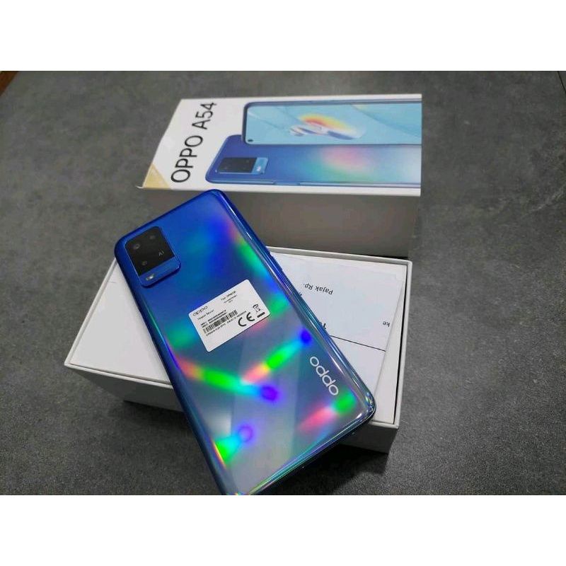 hp Oppo A54 ram tam 6/128gb  (Oppo A16 ram 3/32gb A16 ram 4/64gb)(OPPO A55 RAM 4/128GB) garansi resmi-A54 ram 4/128gb