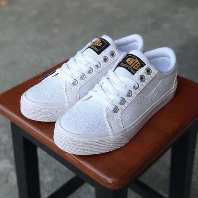 Sepatu Ventela Republic Low Full White Original | Sneakers Putih