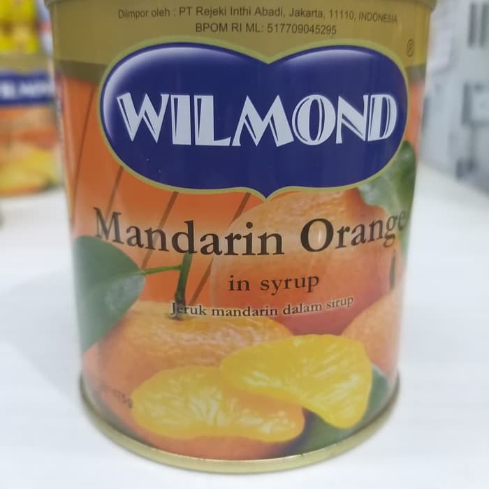 

WILMOND MANDARIN ORANGE IN SYRUP/JERUK MANDARIN DALAM SIRUP 312 gram