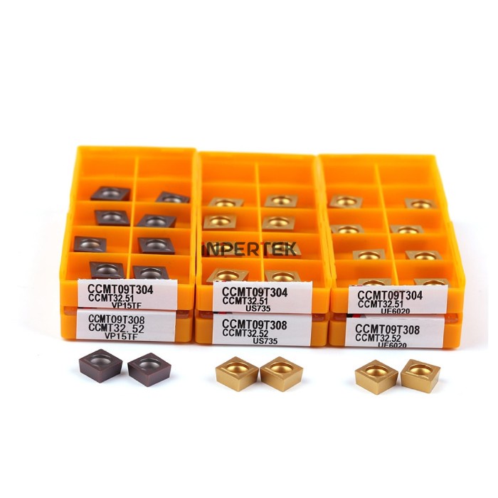 Insert CCMT 09T304 Insert Bubut CCMT 09 T3 04 CCMT09T304 - UE6020