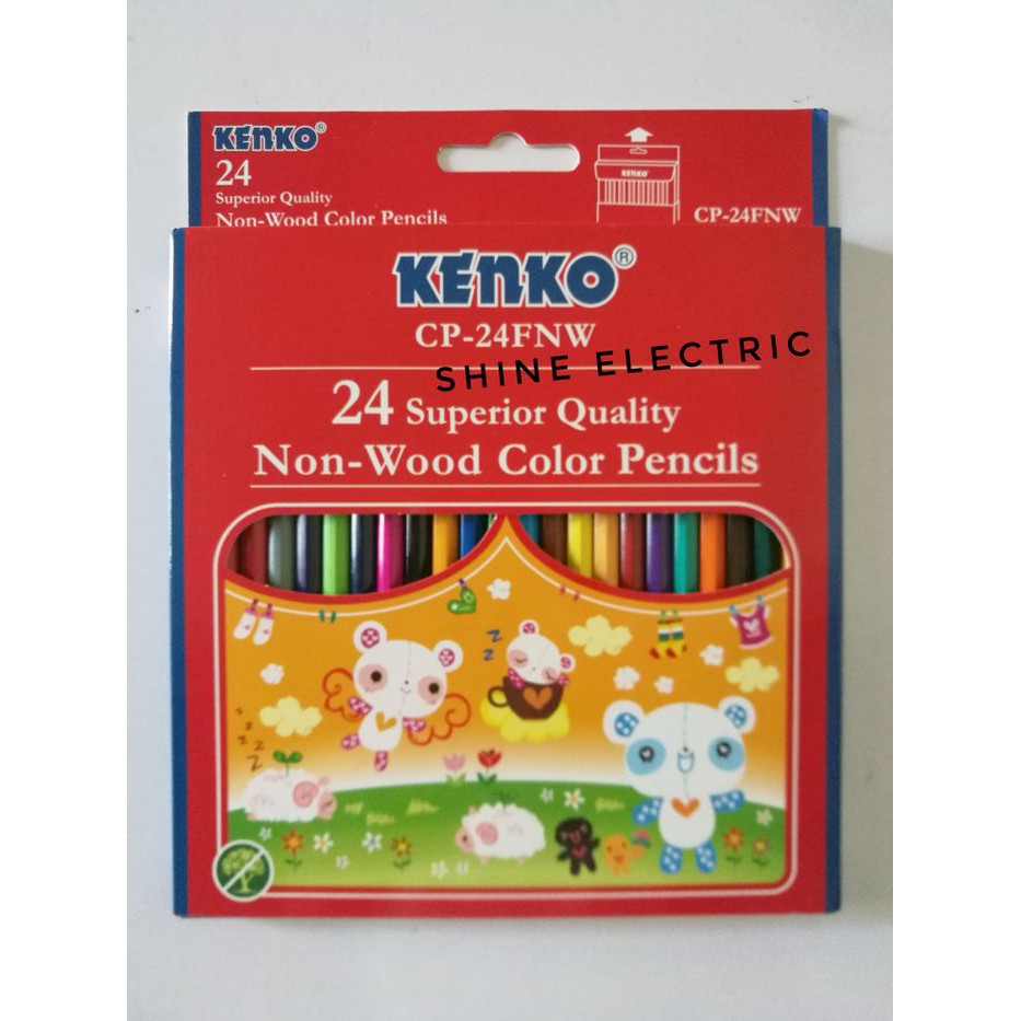 

Pensil Warna Kenko 24 Warna 24warna Color Pencils