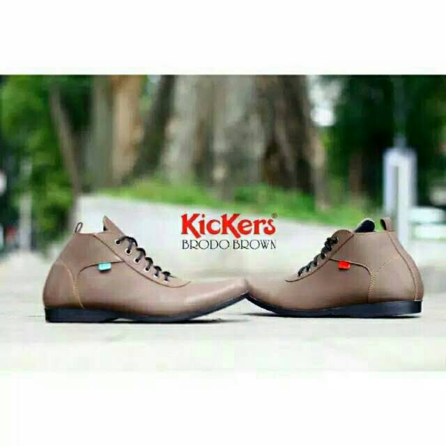 Sepatu Kickers Casual Formal Santai Kantor Kuliah Kerja Dinas Pantofel Vantopel PDH PDL Dishub Polri