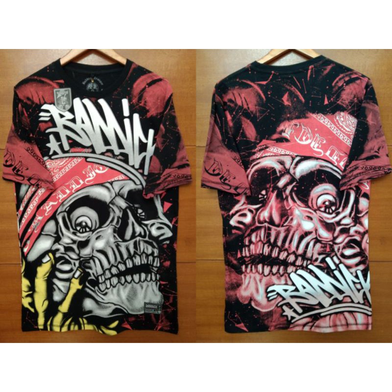 Kaos Thailand  sablon Discharge Distro