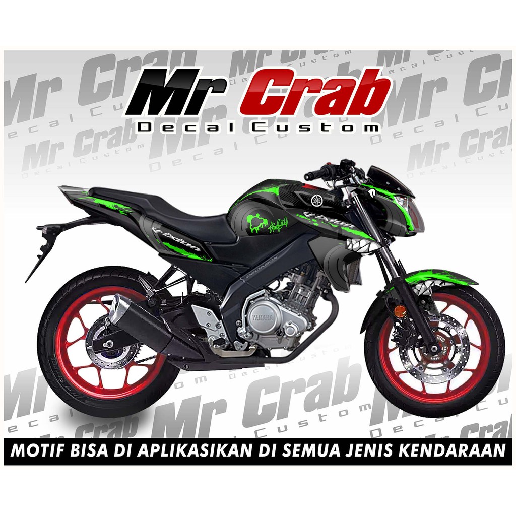 Decal Stiker Yamaha Vixion Rossi - Decal vixion rossi 46