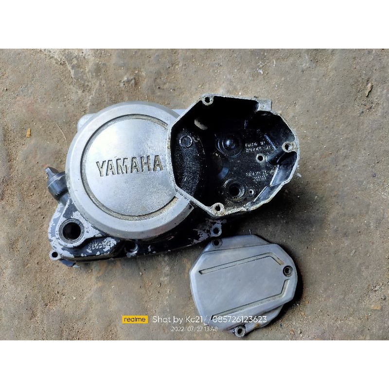 bak mesin RX king master kanan original set tutup pompa oli