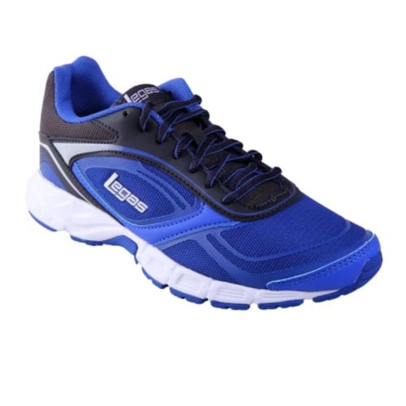 Sepatu League Legas Lari Biru Cowo Evade 2 La M Running Shoes Cowo Original