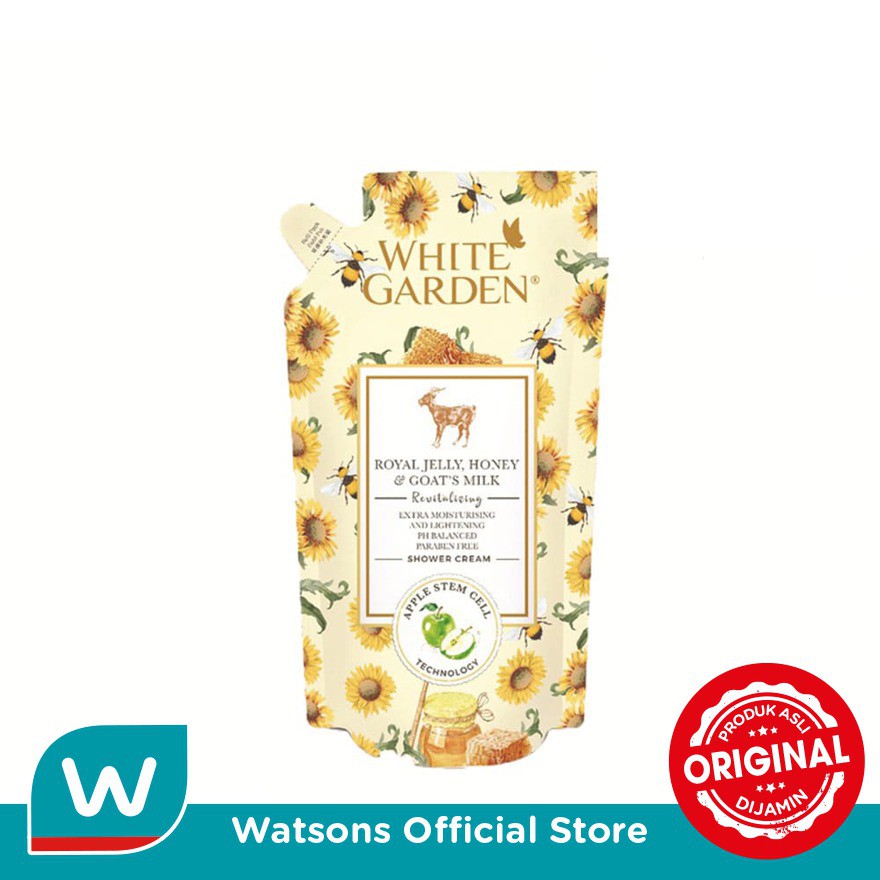 White Garden Shower Cream Royal Jelly & Honey 900ml