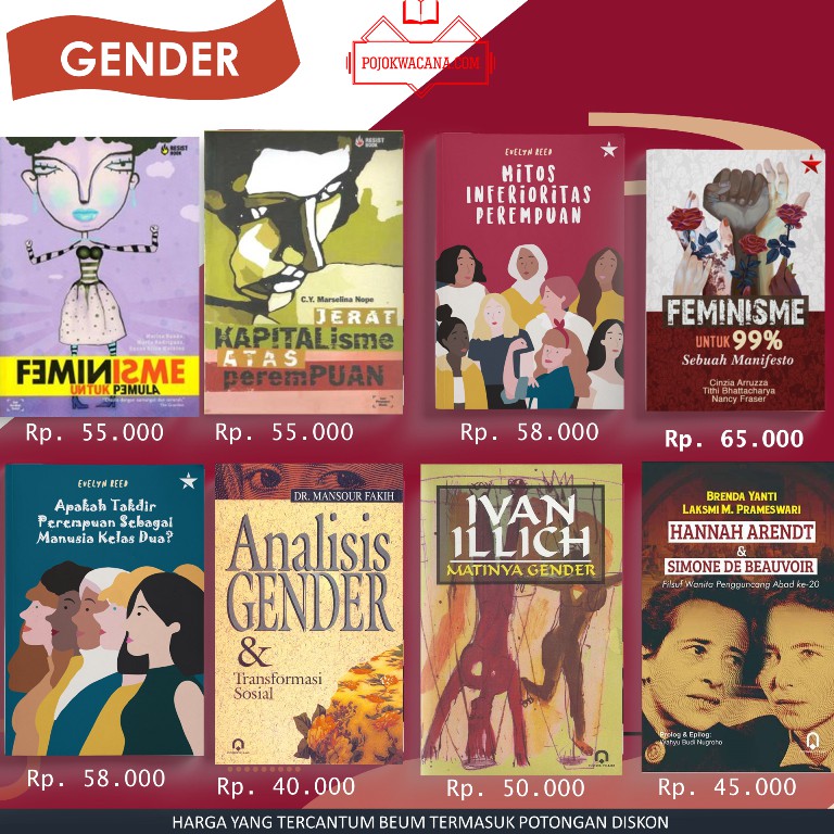 Original - Koleksi Buku Feminisme Perempuan di Titik Nol Analisis Gender dan Transformasi Sosial dll