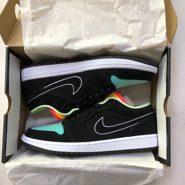 Jordan 1 Low Aurora Green