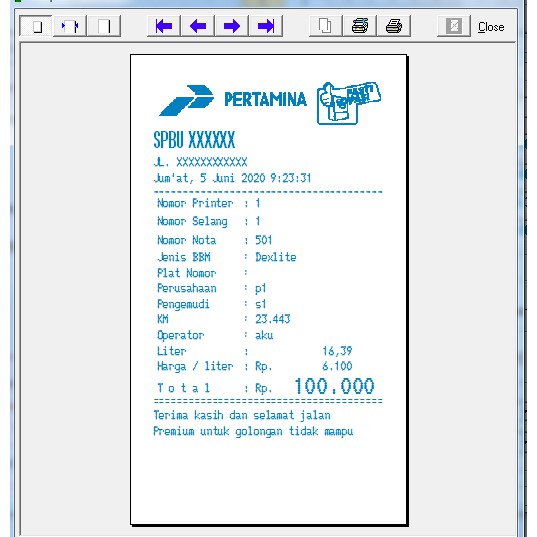 Nota Pertamina Manual Artefakt Miniatures