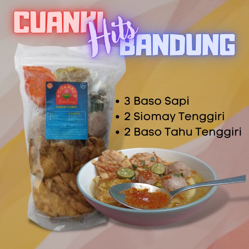 

Cuanki Hits Bandung Kumplit Plus Bumbu Isi 7pcs