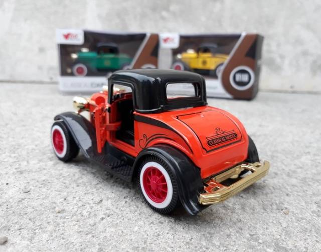 Diecast Mobil Klasik Ford 1932 - Miniatur Classic Car Antik Koleksi