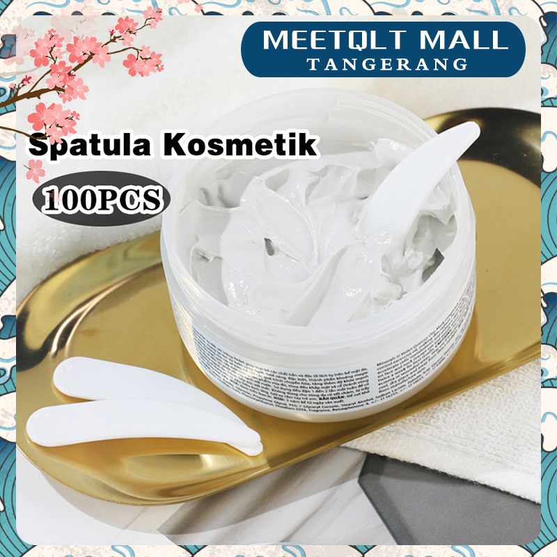 ★100PCS/SET★Sendok Masker Cream Spatula Masker Kosmetik