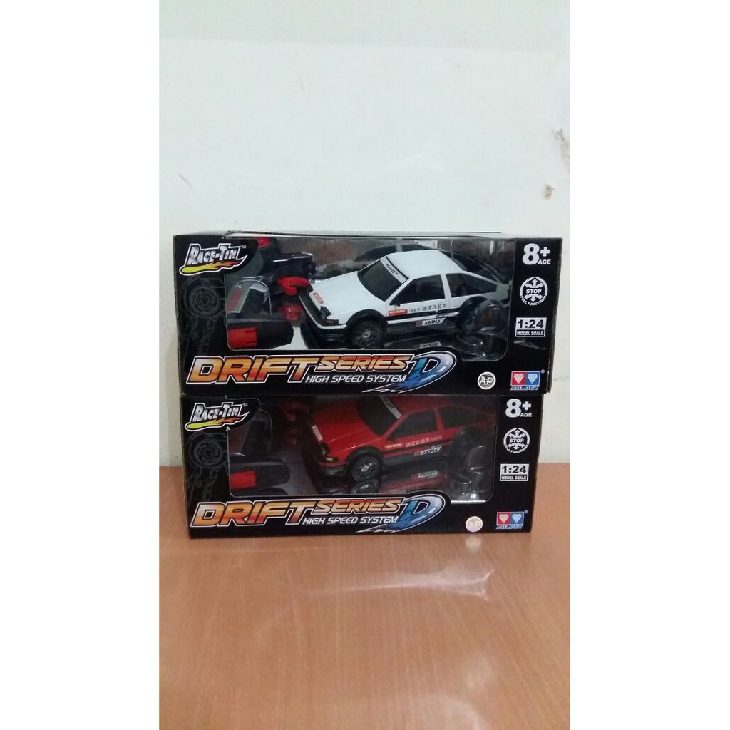 rc audley 1:24 race tin drift series initial d 4wd