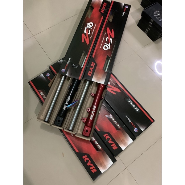 shock kyb zeto depan ukuran 33 cocok untuk ninja cb vixion dll