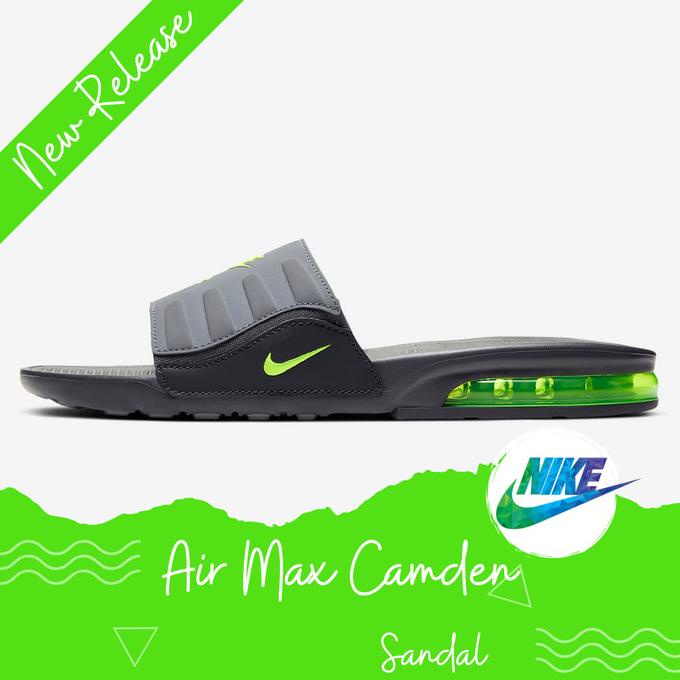 Nike Airmax Air max Camden Slides Sandal Sneakers Volt Cool Dark Grey