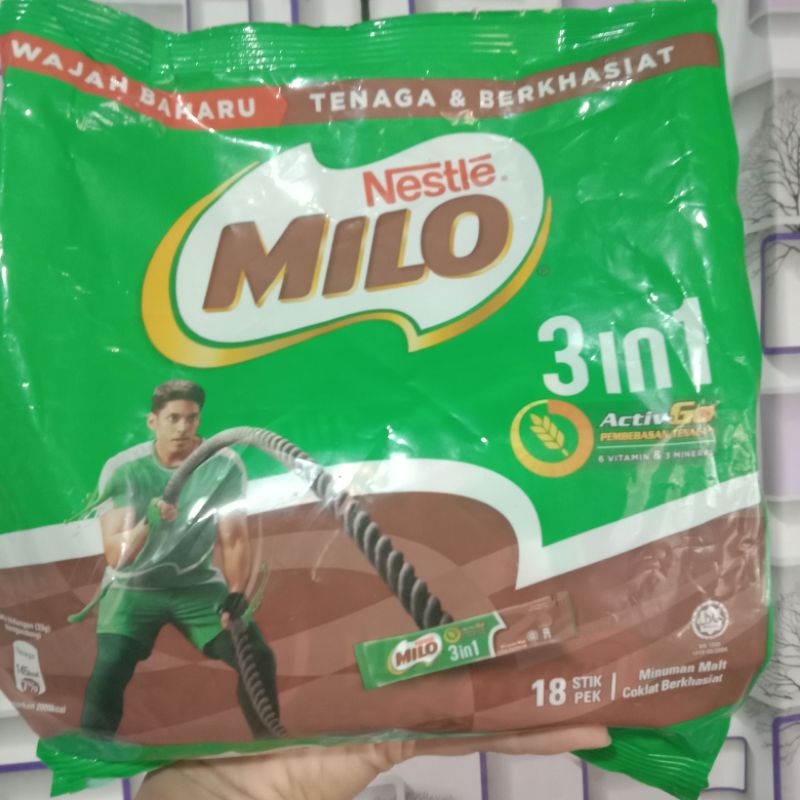 

Milo Malaysia Sachet 3 in 1