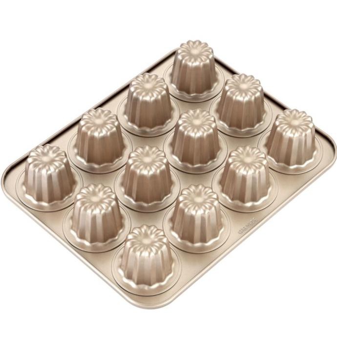 

Chefmade 12 Cup Non Stick Canelle Pan Loyang Kue Bolu Canele - Wk9067 Terlaris