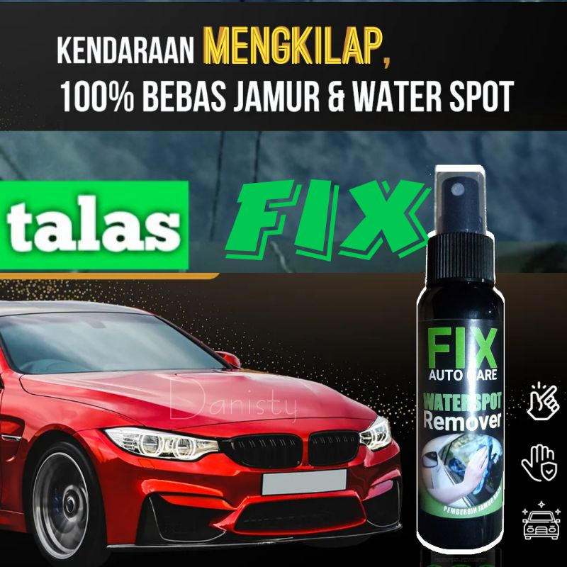 Pembersih jamur kaca mobil FIX auto care/anti jamur kaca