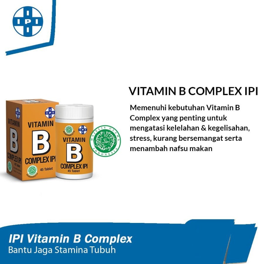 Jual IPI Vitamin B Complex | Shopee Indonesia