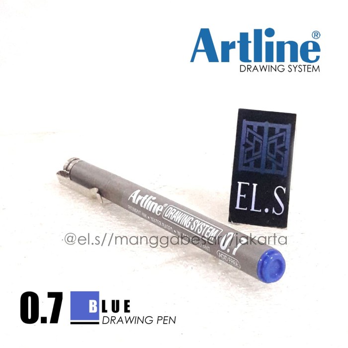 

Pendrawing- Artline Drawing System 07 Blue ( Drawing Pen ) -Drawing-Pen.