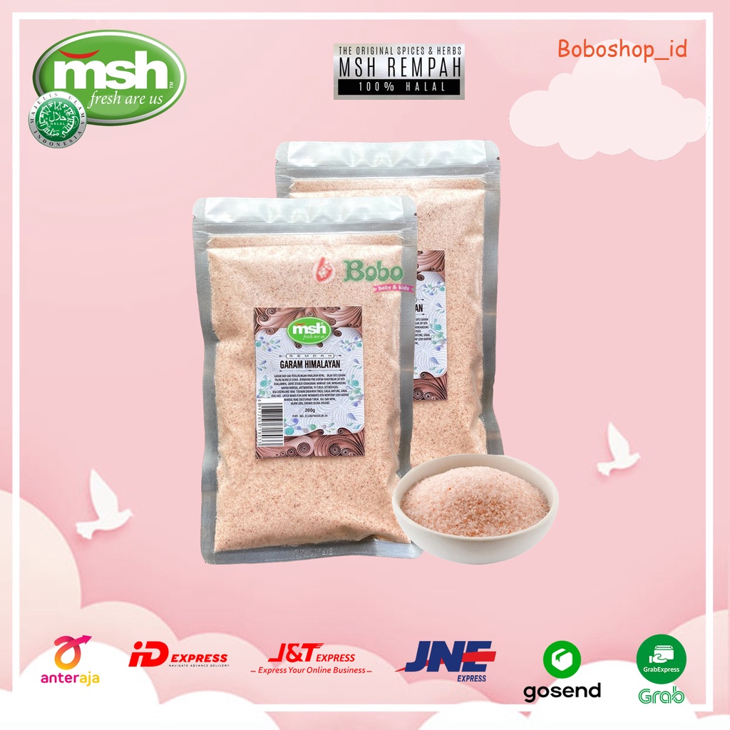 

MSH Garam Himayalan 200gr | Garam Pink MPASI