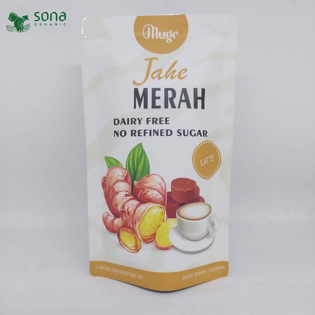 

Jahe Merah Latte 150g - Mugo - Red Ginger Drink -Minuman Teh Herbal