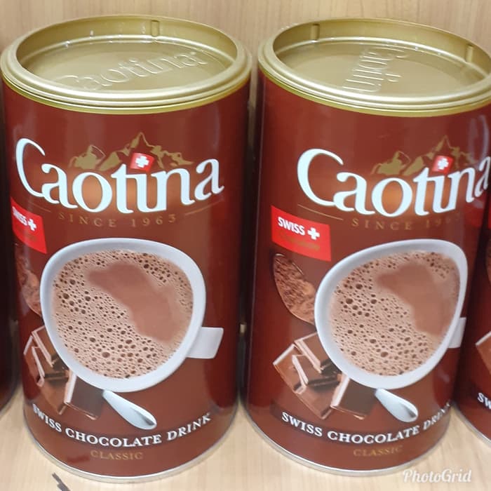 

Caotina Swiss Chocolate Clasic Drink-Minuman Coklat Import