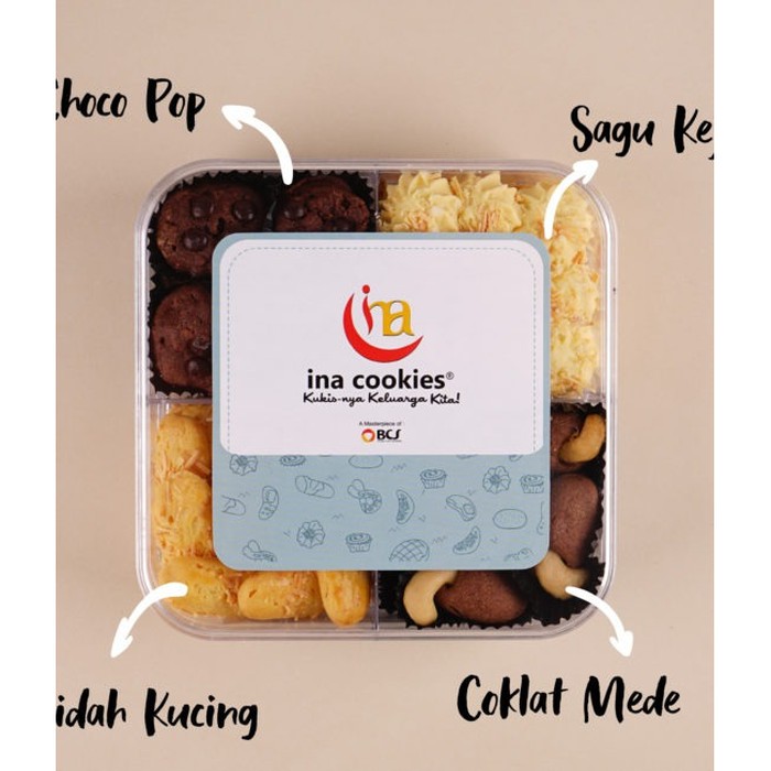 

Candy Tray Kue Kering Lebaran Kombinasi Enak Gurih Lezat by Ina Cookie